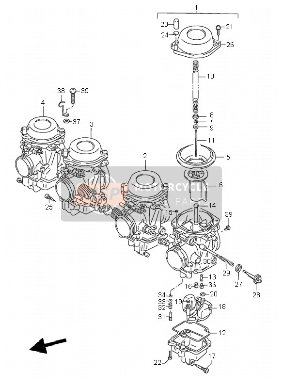 021127516B, Locking Screw, Suzuki, 2