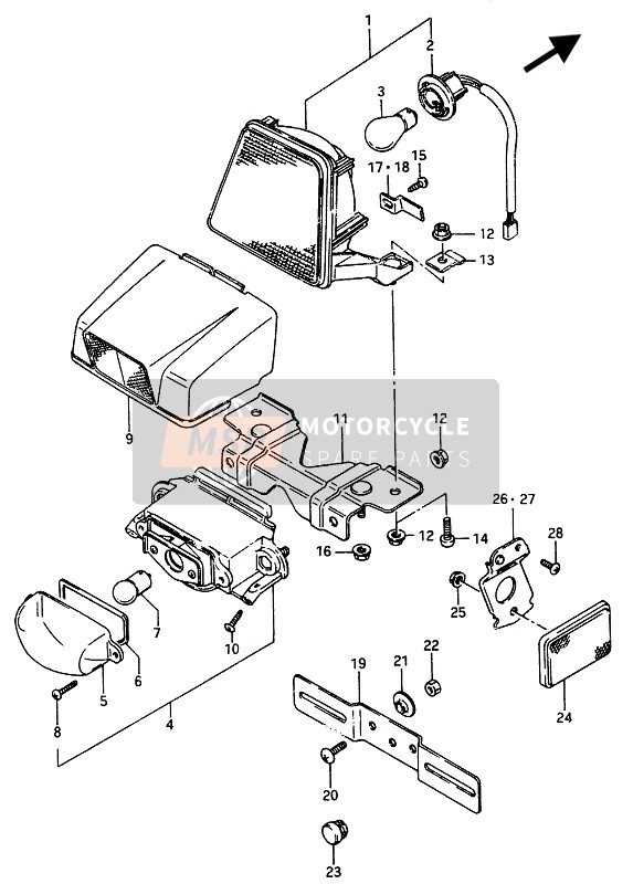 032420416B, Tornillo, Suzuki, 3