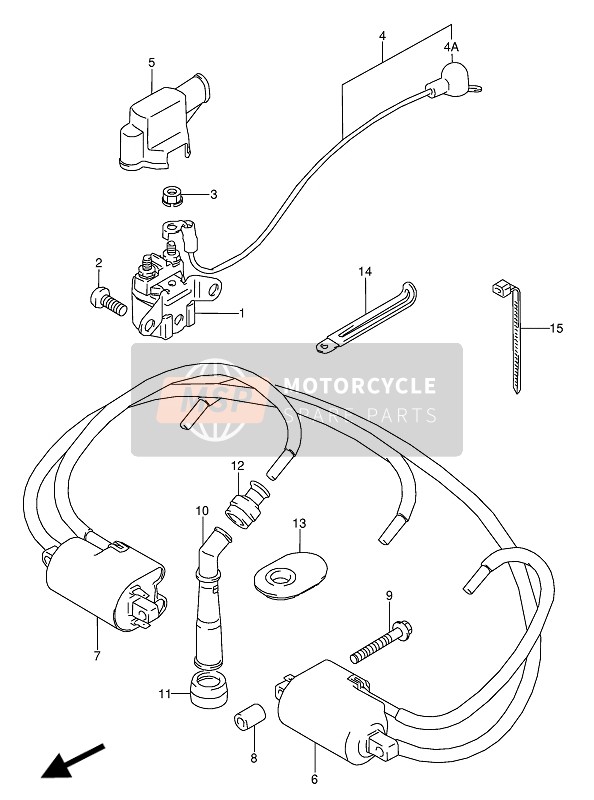 3341019C01, Coil Assy, Ignition No.1, Suzuki, 0