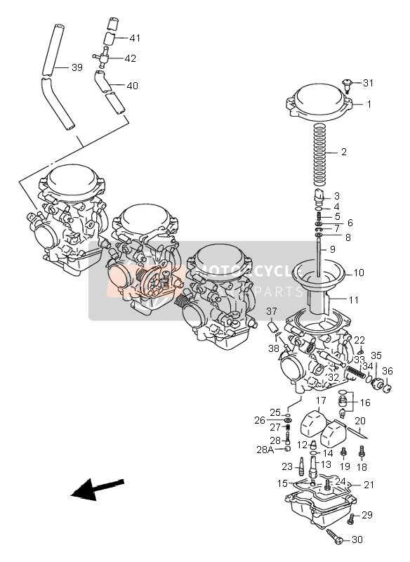 1320219E01, Carburetor Assy, Ml, Suzuki, 0