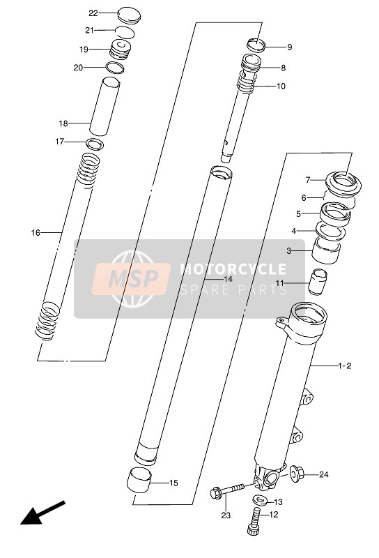 5111019C00, Tube, Inner, Suzuki, 0