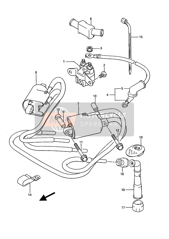 Suzuki GSX1100F 1988 Electrical for a 1988 Suzuki GSX1100F