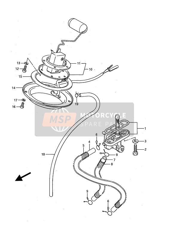 3481048B00, Guage Assy, Fuel Level, Suzuki, 0