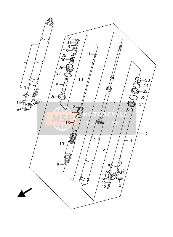 5117327G00, Seal, Dust, Suzuki, 4