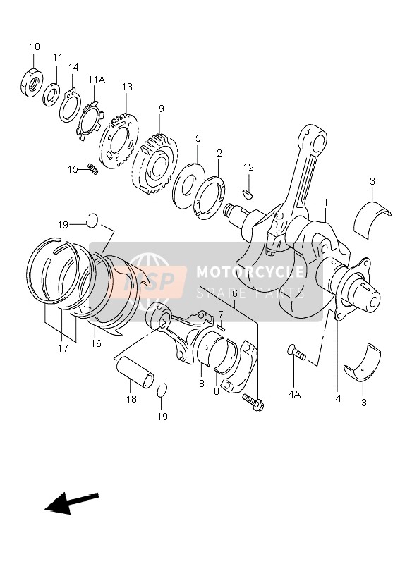 1216402F120C0, Lagerschaal, Suzuki, 1