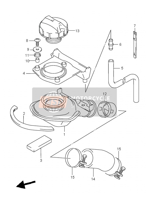 0940052312, Abrazadera, Suzuki, 3