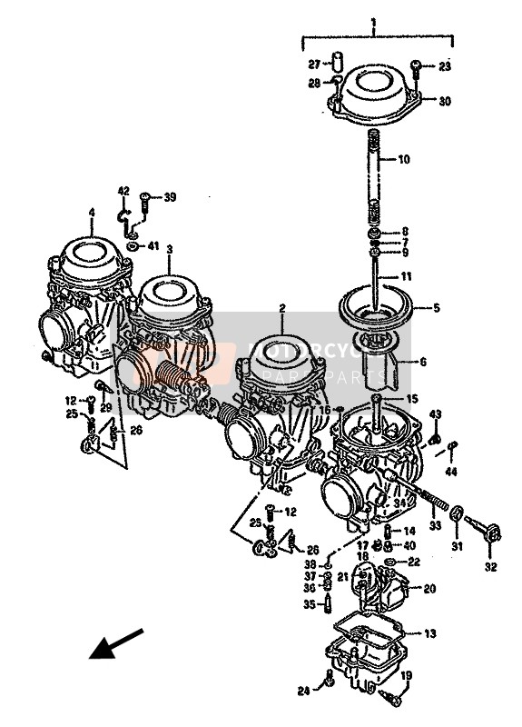 1320120C01, Carburetor Assy, Lh, Suzuki, 0