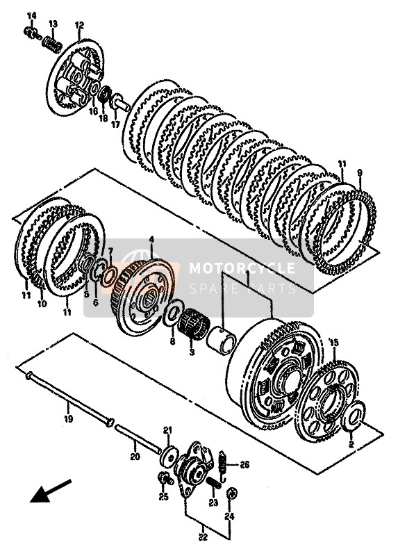 2144120C00, Plate, Drive (T:2.2), Suzuki, 1