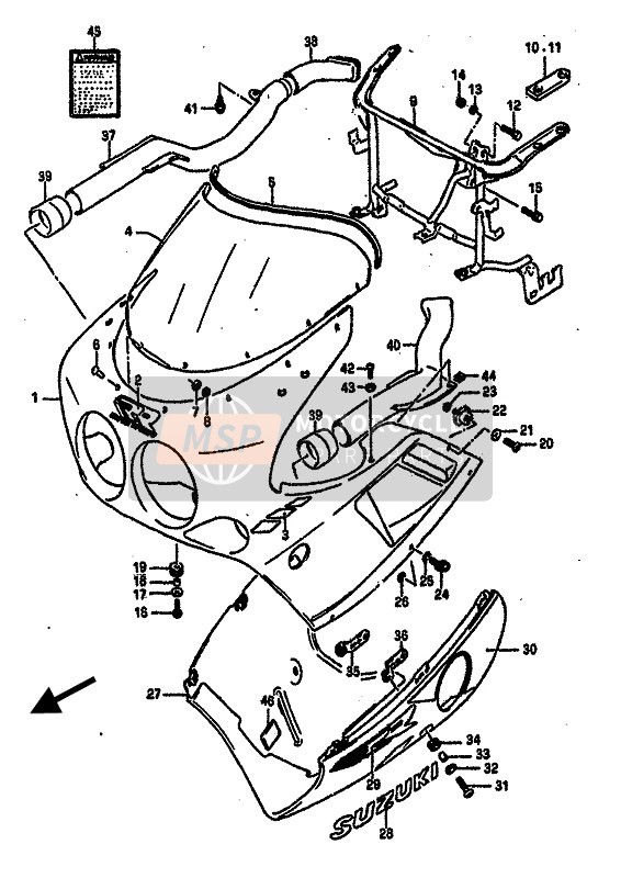 681114203033N, Emblem, Suzuki, 1