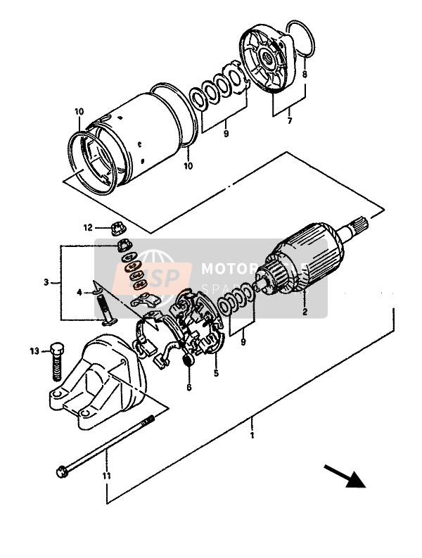 Startend Motor