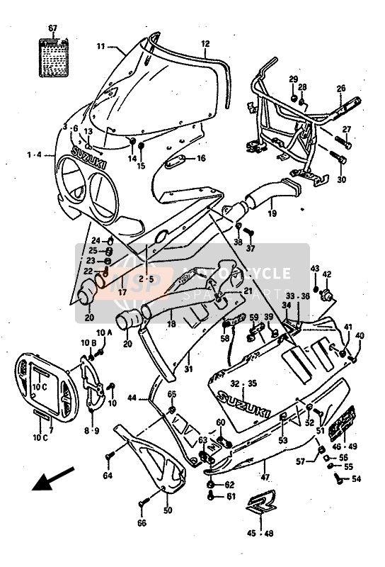 9461610D00, Pen,Kuipruit, Suzuki, 1