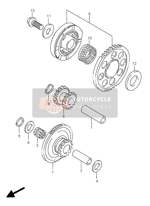 09263280290B0, Bearing, Suzuki, 1