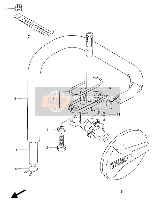 0935570132600, Hose(7X11X600), Suzuki, 1