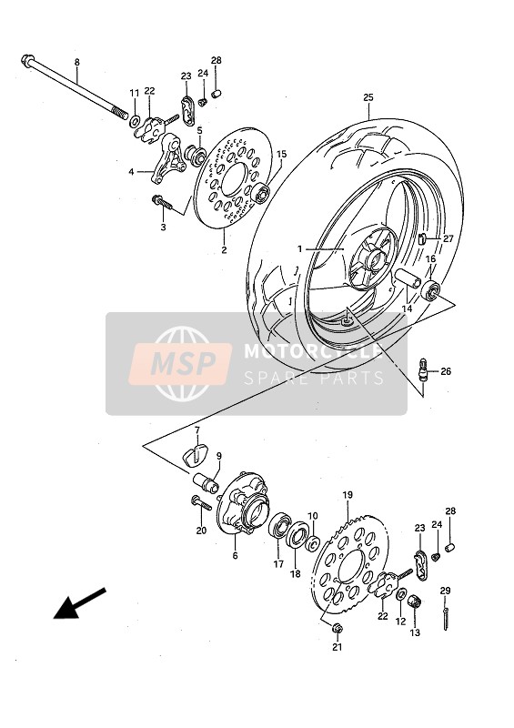 0916017501XC0, Rondella 17, 5X34X2mm, Suzuki, 2