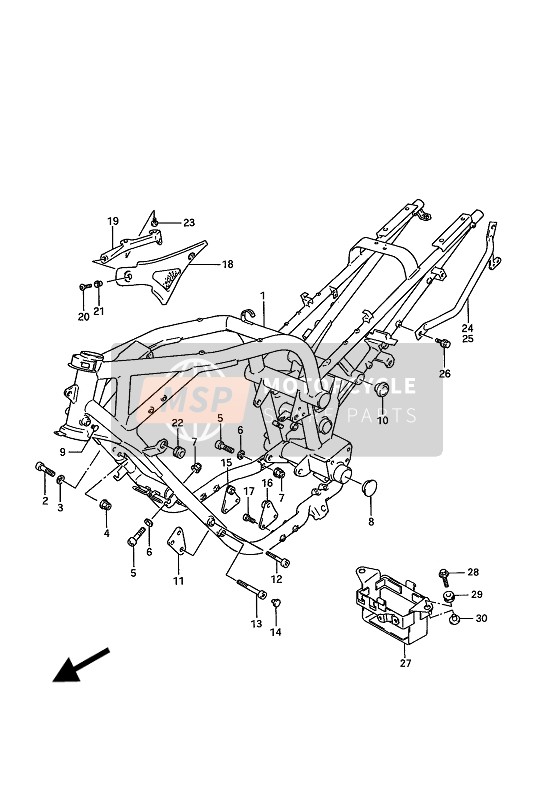 4752126D00, Cover, Frame Head Lh, Suzuki, 0