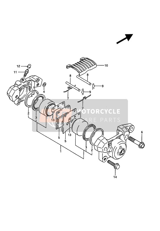 6910026830, Pad & Shim Set, Suzuki, 0