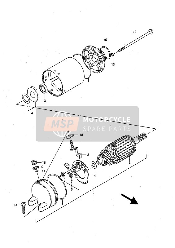 Suzuki GSX-R750 1991 Comenzando Motor para un 1991 Suzuki GSX-R750