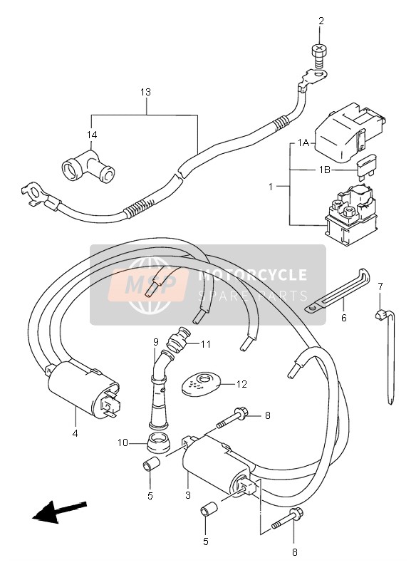 Suzuki GSX600F 2000 Electrical for a 2000 Suzuki GSX600F