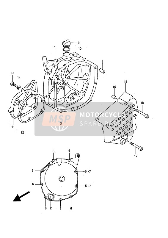 1149117E01, Dichtung, Suzuki, 1