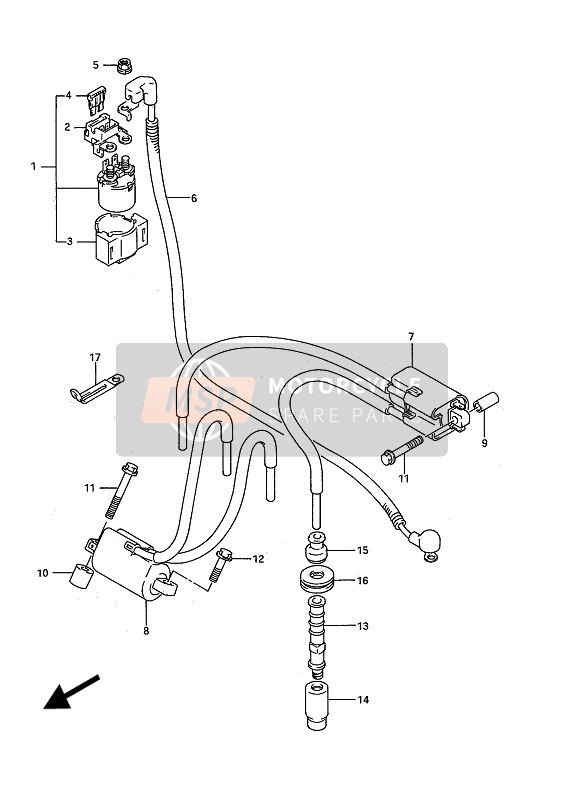 3341017E00, Coil, Ignition No.1, Suzuki, 0