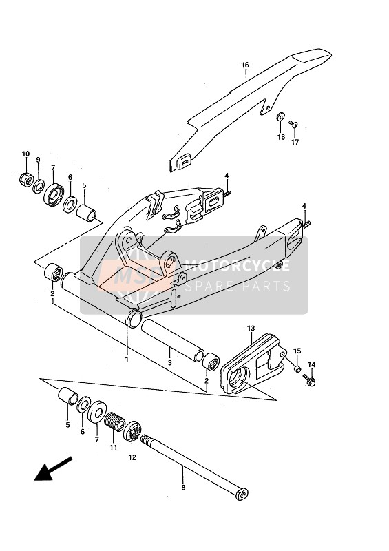 6131017E00, Case, Chain, Suzuki, 0