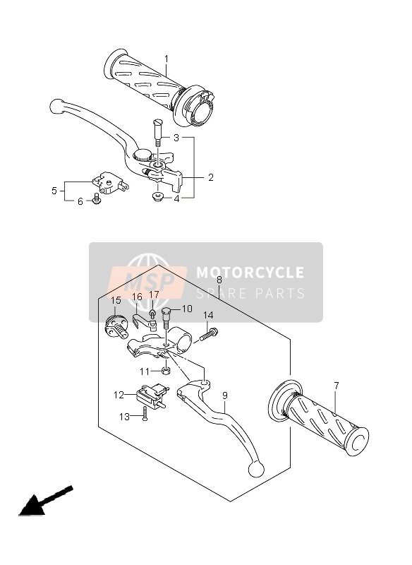 5743141G00, Perno, Suzuki, 1