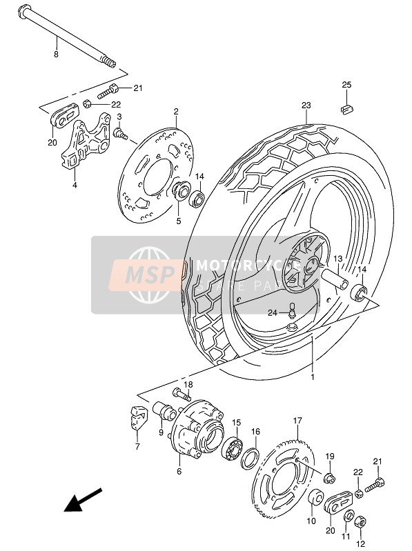 0926225061, Lager, Suzuki, 0