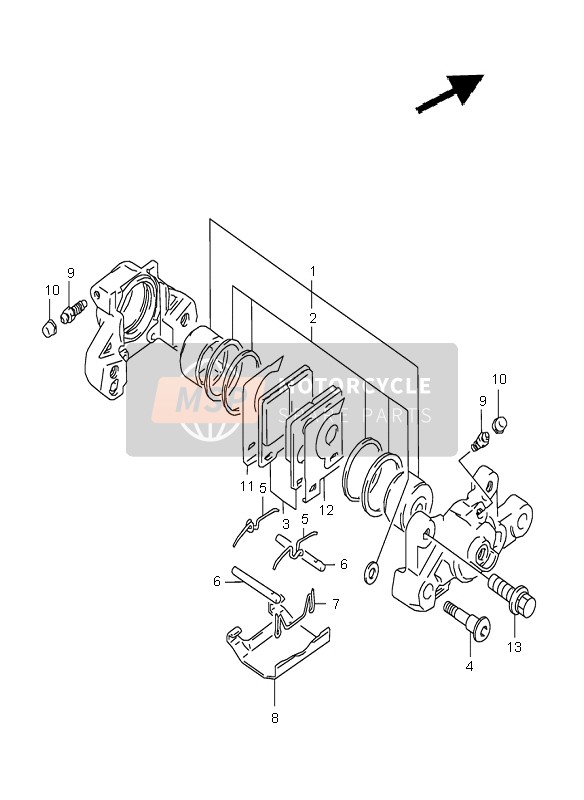 BREMSSATTEL HINTEN