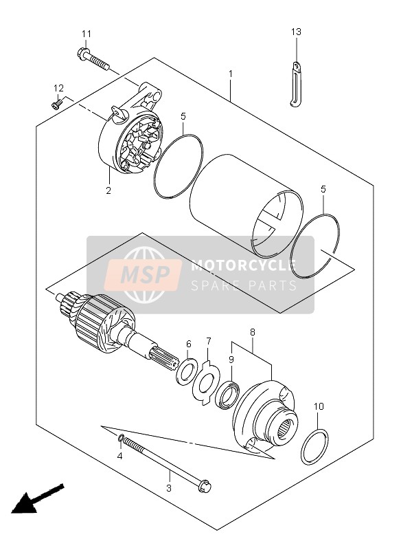 Startend Motor