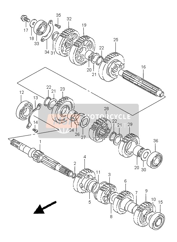 0926222029, Bearing(22X56X16), Suzuki, 2