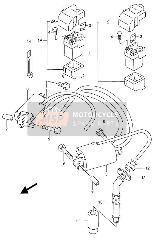 3351017E11, Cap, Spark Plug, Suzuki, 2