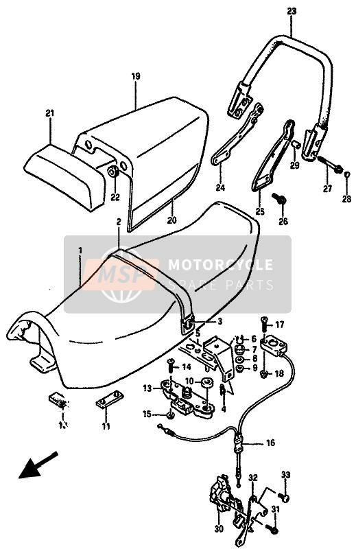 0918008205, Spacer, Front  (8.5X14X21.50), Suzuki, 1