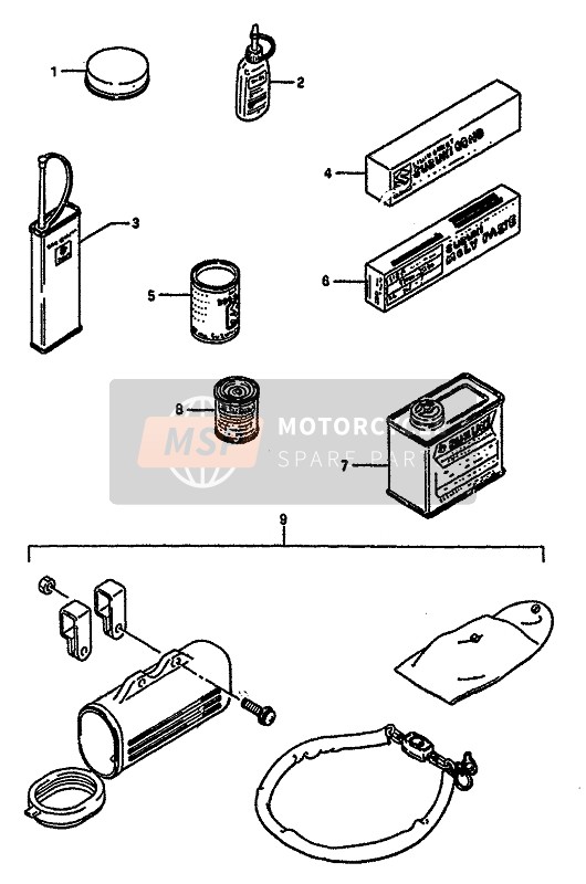 Suzuki GSX-R750(X) 1987 Optional for a 1987 Suzuki GSX-R750(X)