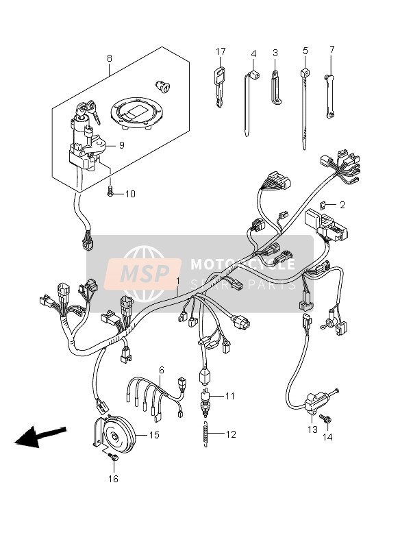 Wiring Harness (GSF1200-A)