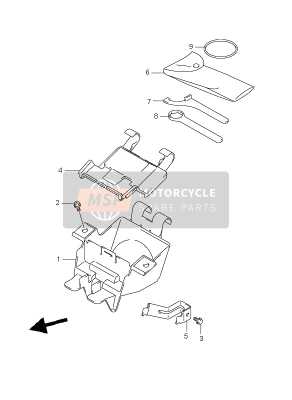 Suzuki GSF1200(N)(S)(NA)(SA) BANDIT 2006 Boîte manuelle pour un 2006 Suzuki GSF1200(N)(S)(NA)(SA) BANDIT