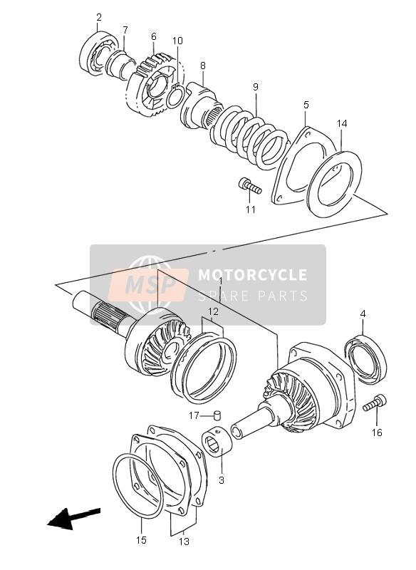 Secondary Drive Gear