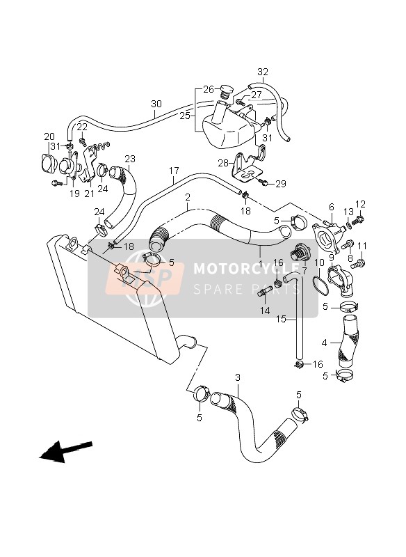 1791044G00, Vorratsbehaelter, Suzuki, 0