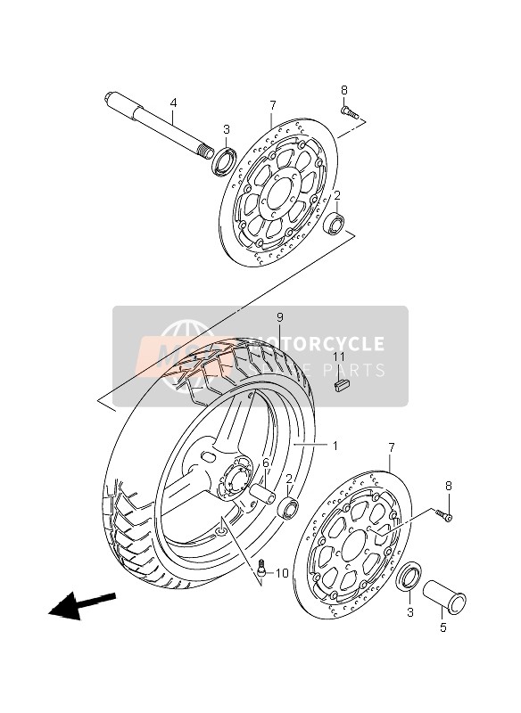 0814362057, Roulement, Suzuki, 2