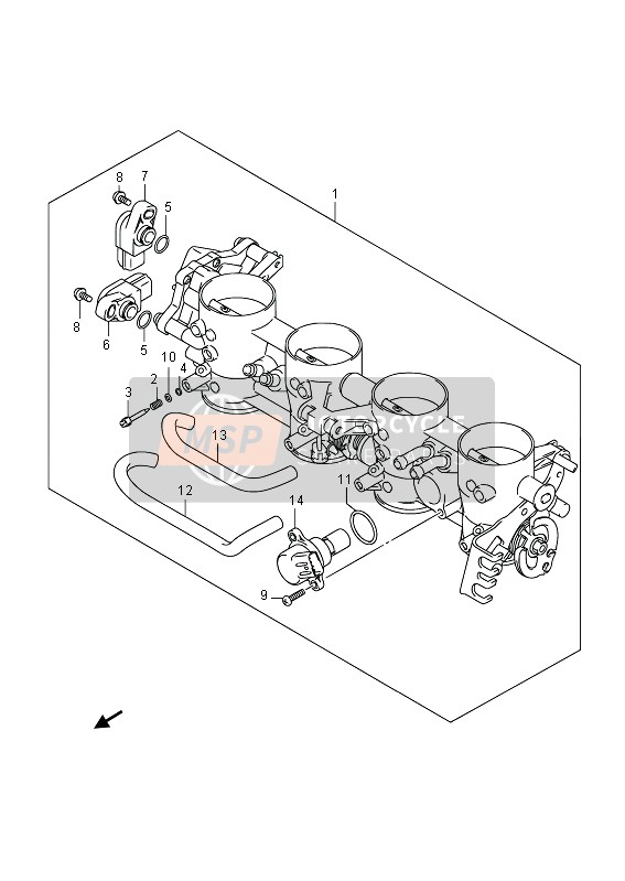 1811714J01, Stellmotor, Suzuki, 0