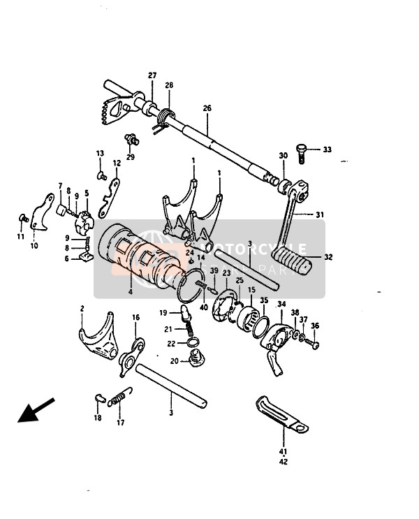 Suzuki GS850G 1986 Gear Shifting for a 1986 Suzuki GS850G