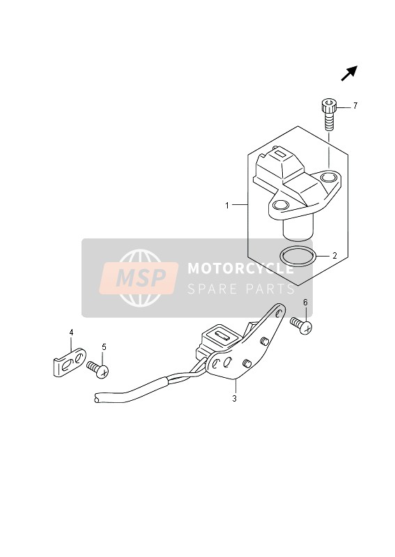 3311008J00, Stator, Signal Generator, Suzuki, 0