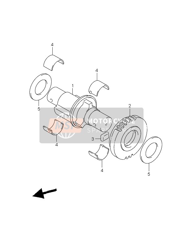 1265402H00, Balansas, Suzuki, 2