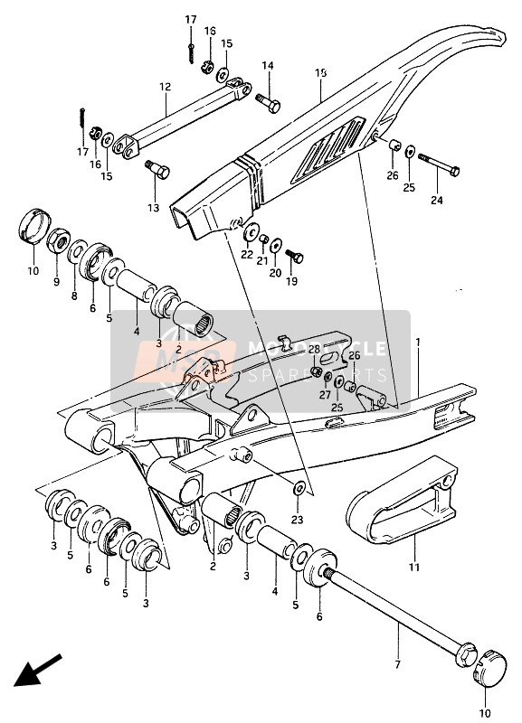 Rear Swing Arm