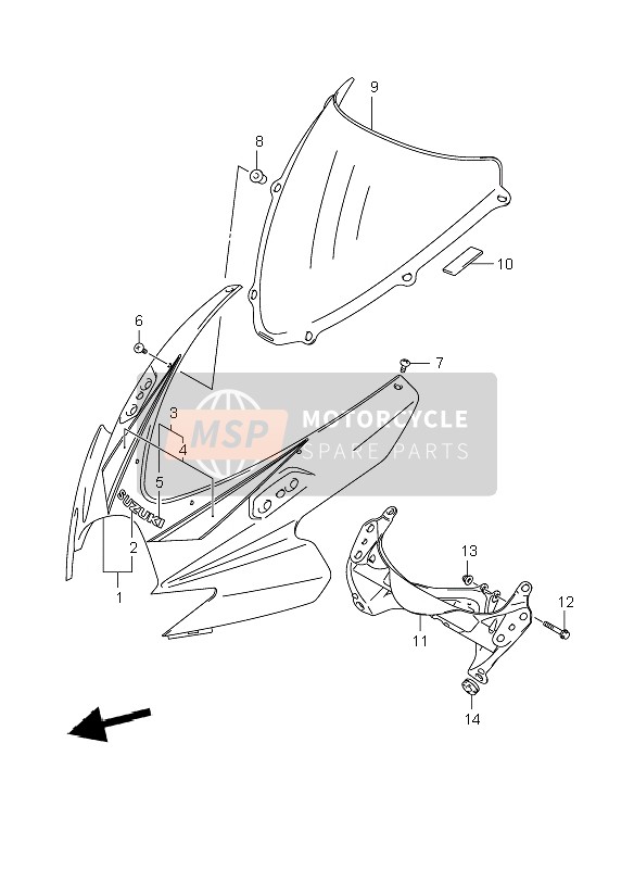 015500840A, Lagerbolzen, Suzuki, 2