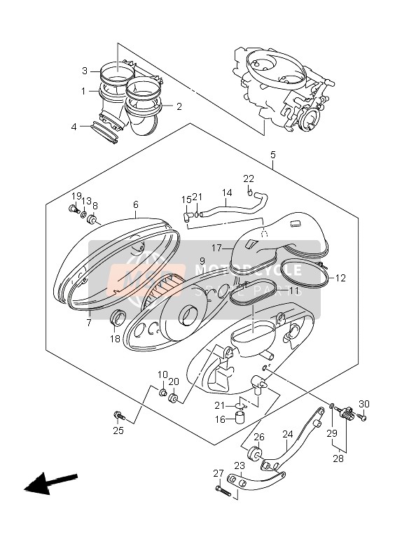 1383341F00, Unterlegscheibe, Suzuki, 3