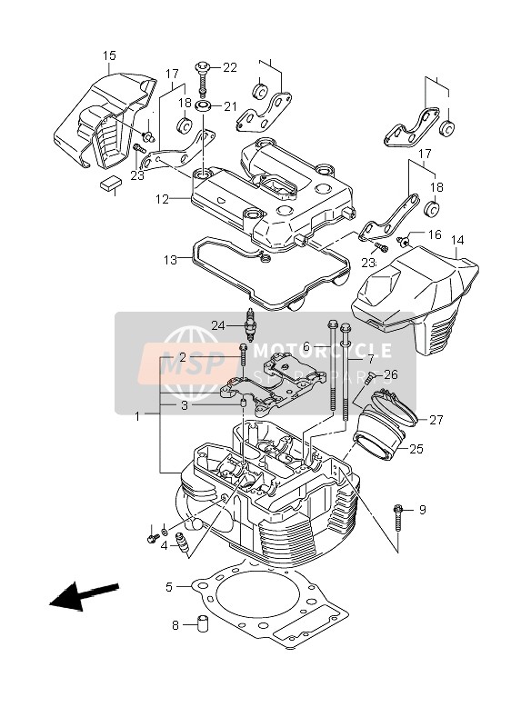 Cylinder Head (Front)