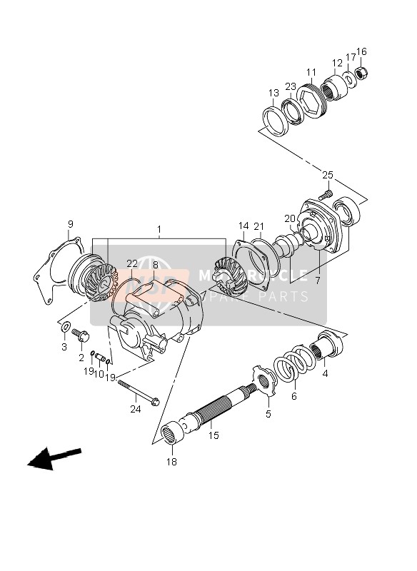 Secondary Drive Gear