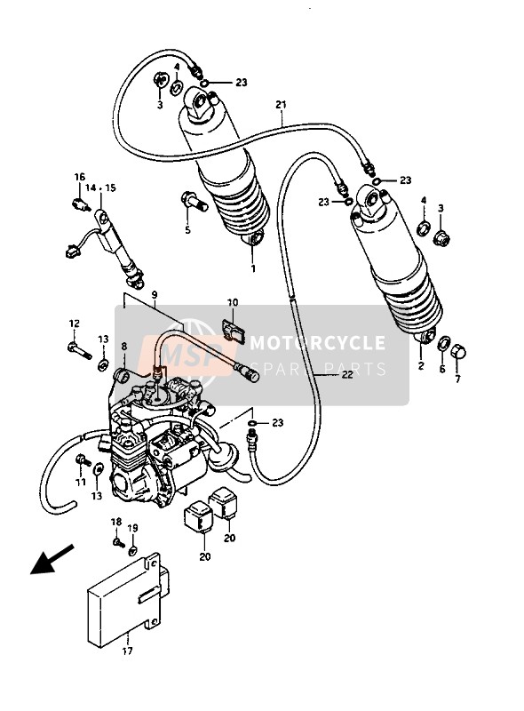 Rear Shock Absorber