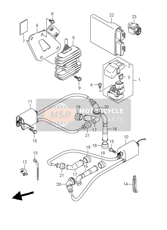 3292027GB1, Ecu DL650/A25KW, Suzuki, 0