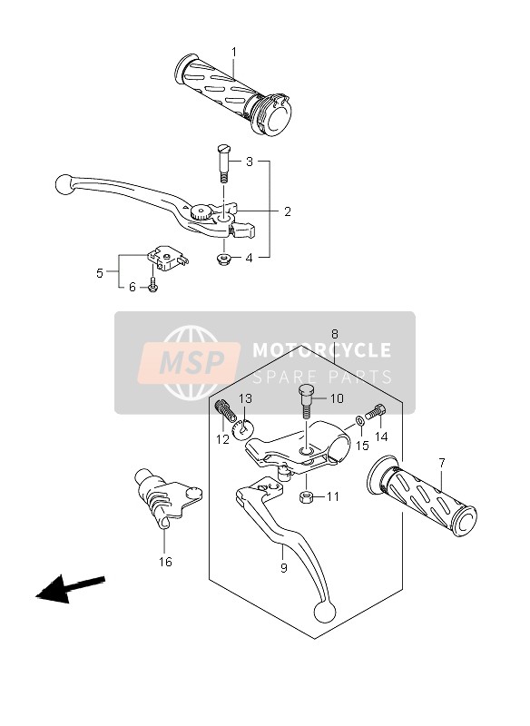 015000620B, Lagerpen, Suzuki, 2